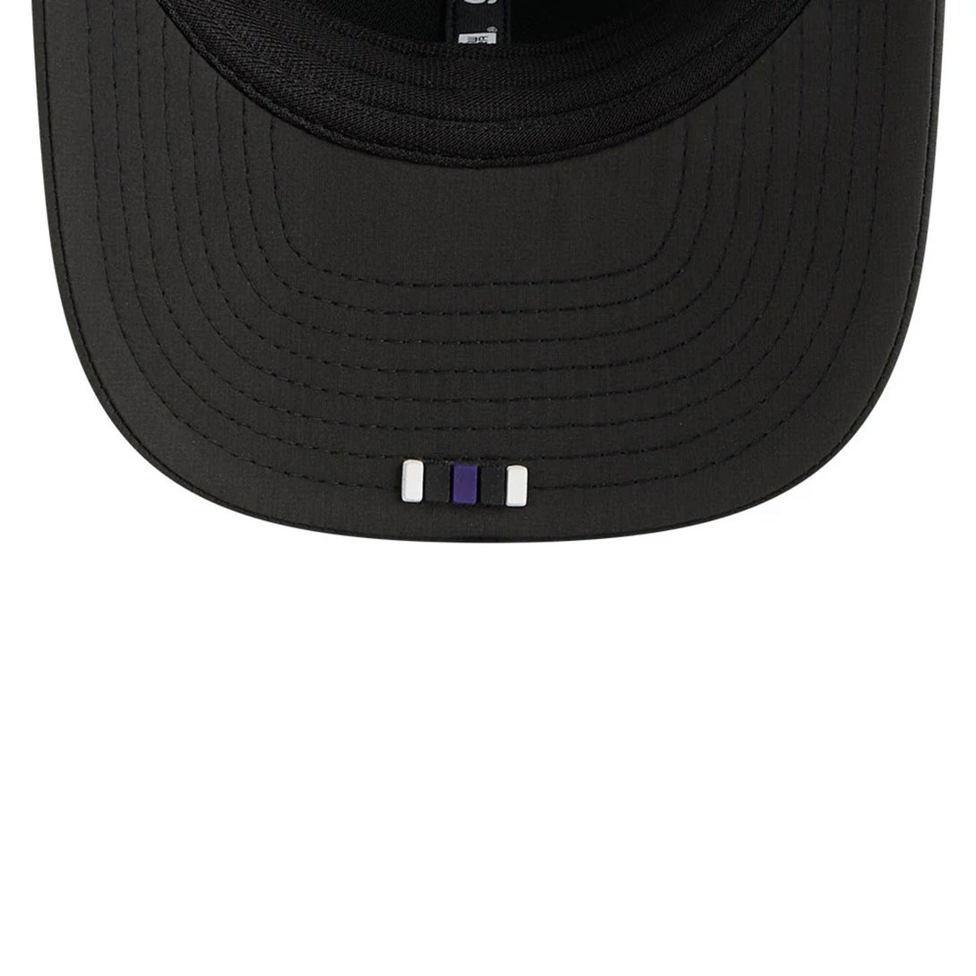 Baltimore Ravens NFL Sideline 2025 Black 9SEVENTY Trucker Stretch Snap Adjustable Cap - baseball sapka