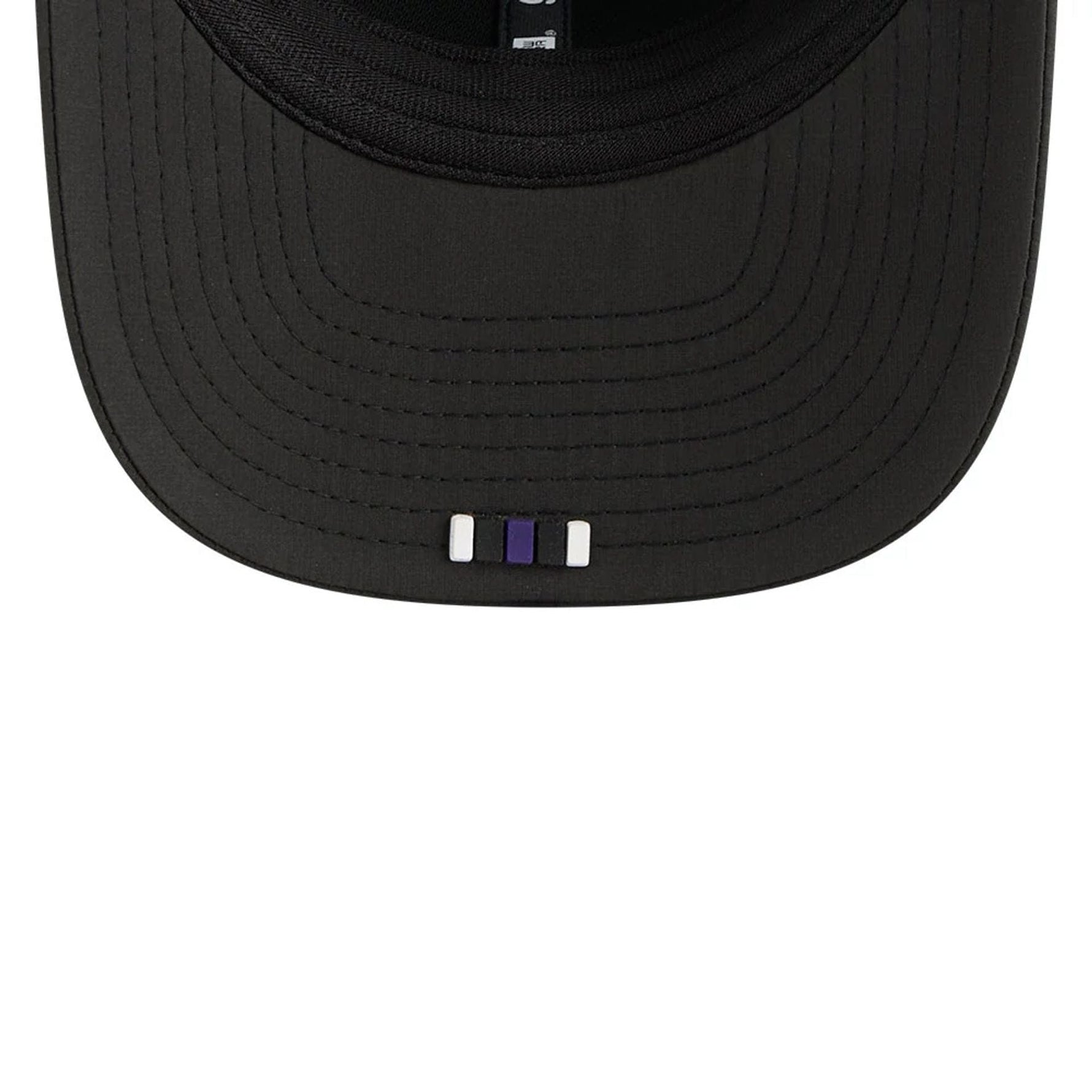 Baltimore Ravens NFL Sideline 2025 Black 9SEVENTY Trucker Stretch Snap Adjustable Cap - baseball sapka
