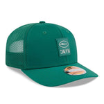 New York Jets NFL Sideline 2025 Green 9SEVENTY Trucker Stretch Snap Adjustable Cap - baseball sapka