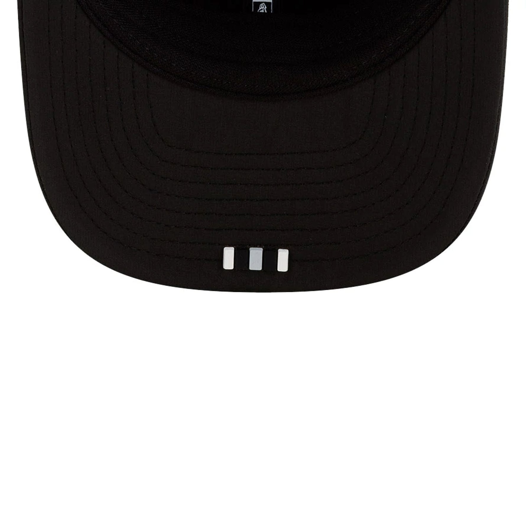 Las Vegas Raiders NFL Sideline 2025 Black 9SEVENTY Trucker Stretch Snap Adjustable Cap - baseball sapka