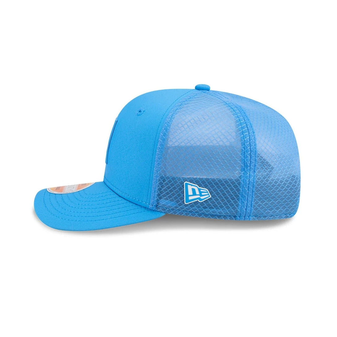 LA Chargers NFL Sideline 2025 Blue 9SEVENTY Trucker Stretch Snap Adjustable Cap - baseball sapka