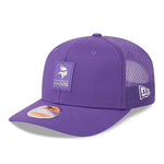 Minnesota Vikings NFL Sideline 2025 Purple 9SEVENTY Trucker Stretch Snap Adjustable Cap - baseball sapka