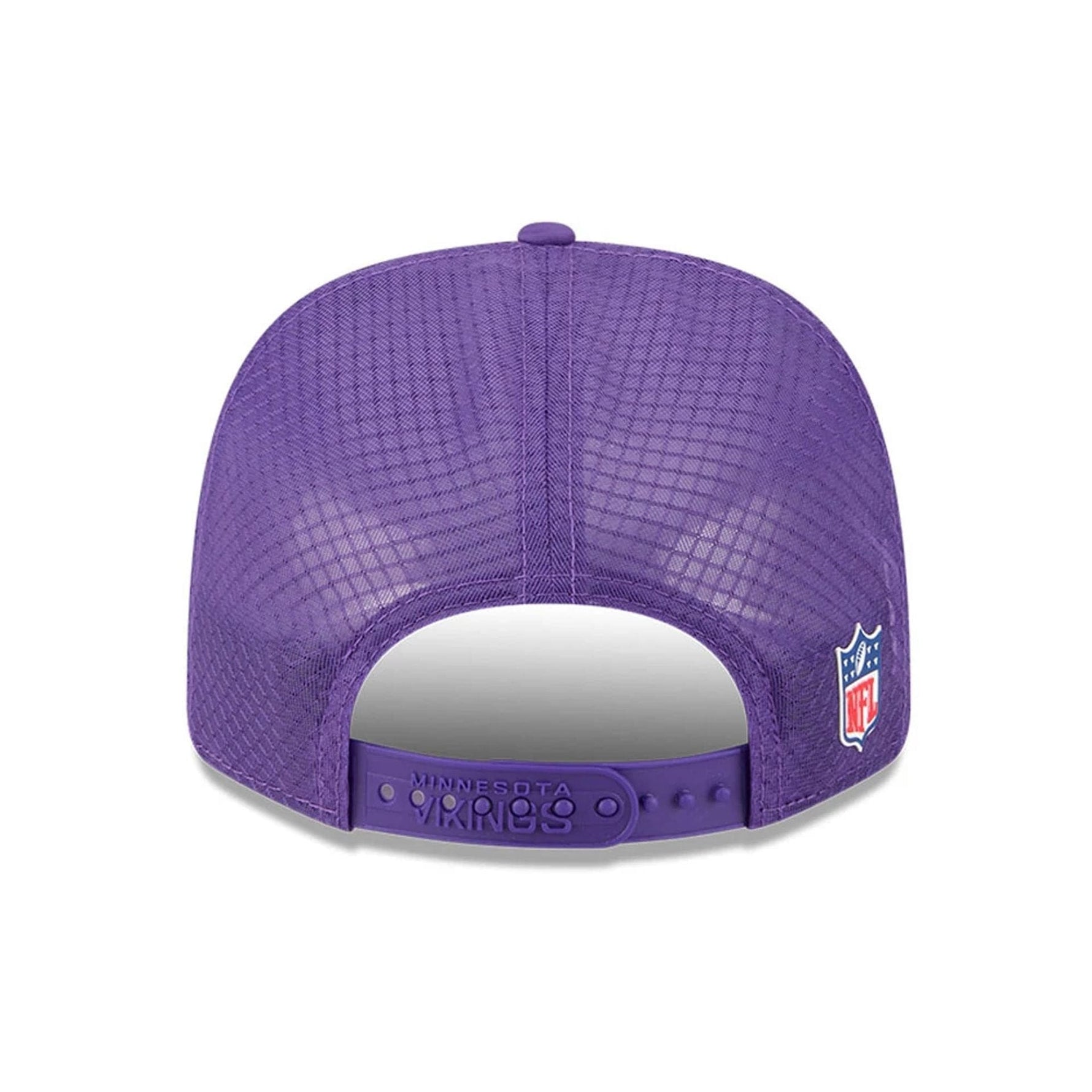 Minnesota Vikings NFL Sideline 2025 Purple 9SEVENTY Trucker Stretch Snap Adjustable Cap - baseball sapka