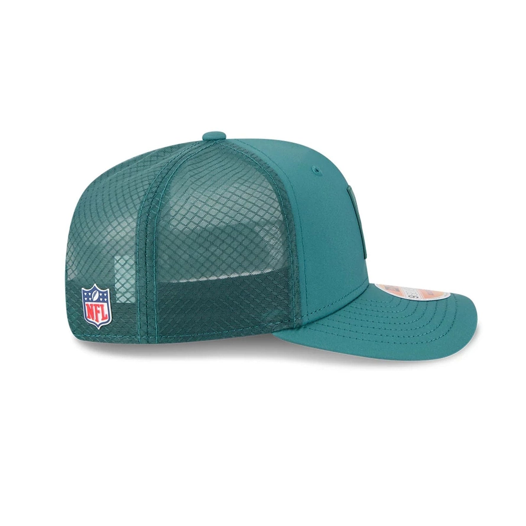 Philadelphia Eagles NFL Sideline 2025 Dark Green 9SEVENTY Trucker Stretch Snap Adjustable Cap - baseball sapka
