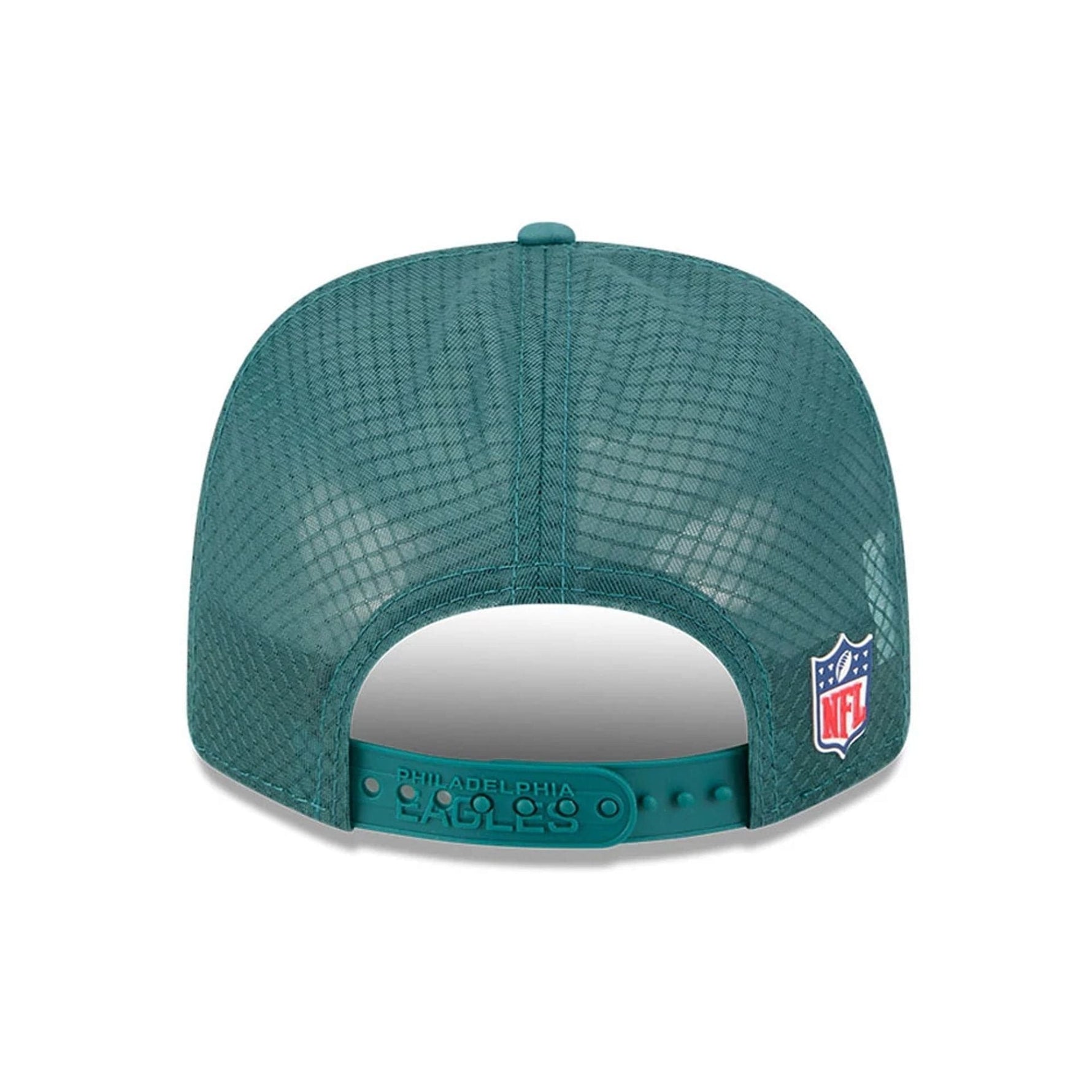 Philadelphia Eagles NFL Sideline 2025 Dark Green 9SEVENTY Trucker Stretch Snap Adjustable Cap - baseball sapka