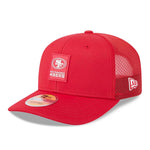San Francisco 49ers NFL Sideline 2025 Red 9SEVENTY Trucker Stretch Snap Adjustable Cap - baseball sapka