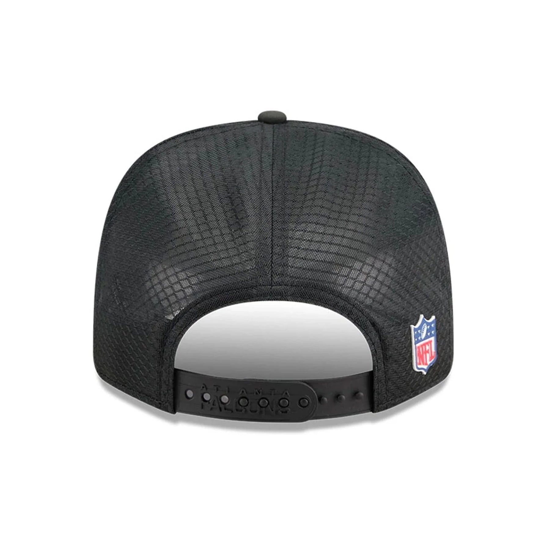 Atlanta Falcons NFL Sideline 2025 Black 9SEVENTY Trucker Stretch Snap - baseball sapka