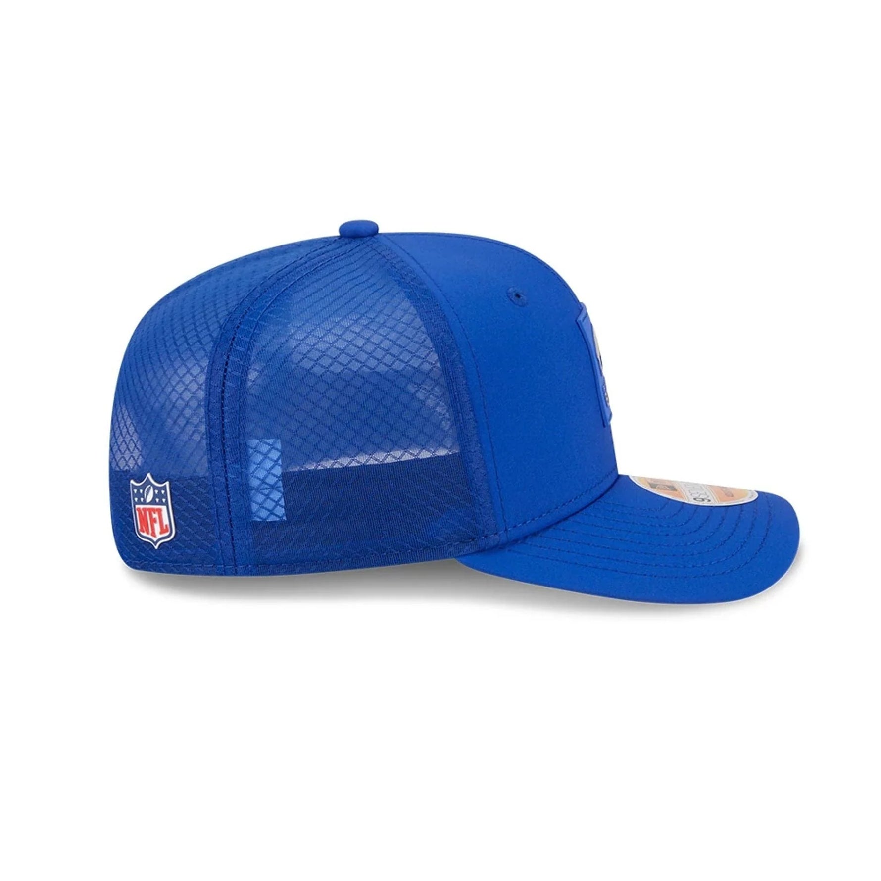 Buffalo Bills NFL Sideline 2025 Blue 9SEVENTY Trucker Stretch Snap - baseball sapka