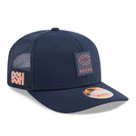 Chicago Bears C NFL Sideline 2025 Navy 9SEVENTY Trucker Stretch Snap - baseball sapka