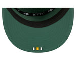 New Era Men's Green Green Bay Packers 2025 Sideline Split Panel 9FIFTY Snapback - baseball sapka
