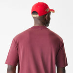 New Era San Francisco 49ers NFL Washed Boxy Dark Red Oversized póló