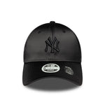 New Era New York Yankees Womens Satin Bow Back Black 9FORTY baseball sapka