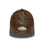 New Era New York Yankees Womens MLB Worn PU Dark Brown 9TWENTY baseball sapka