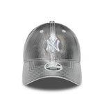 New Era New York Yankees Womens MLB Metallic Silver 9FORTY baseball sapka