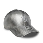 New Era New York Yankees Womens MLB Metallic Silver 9FORTY baseball sapka