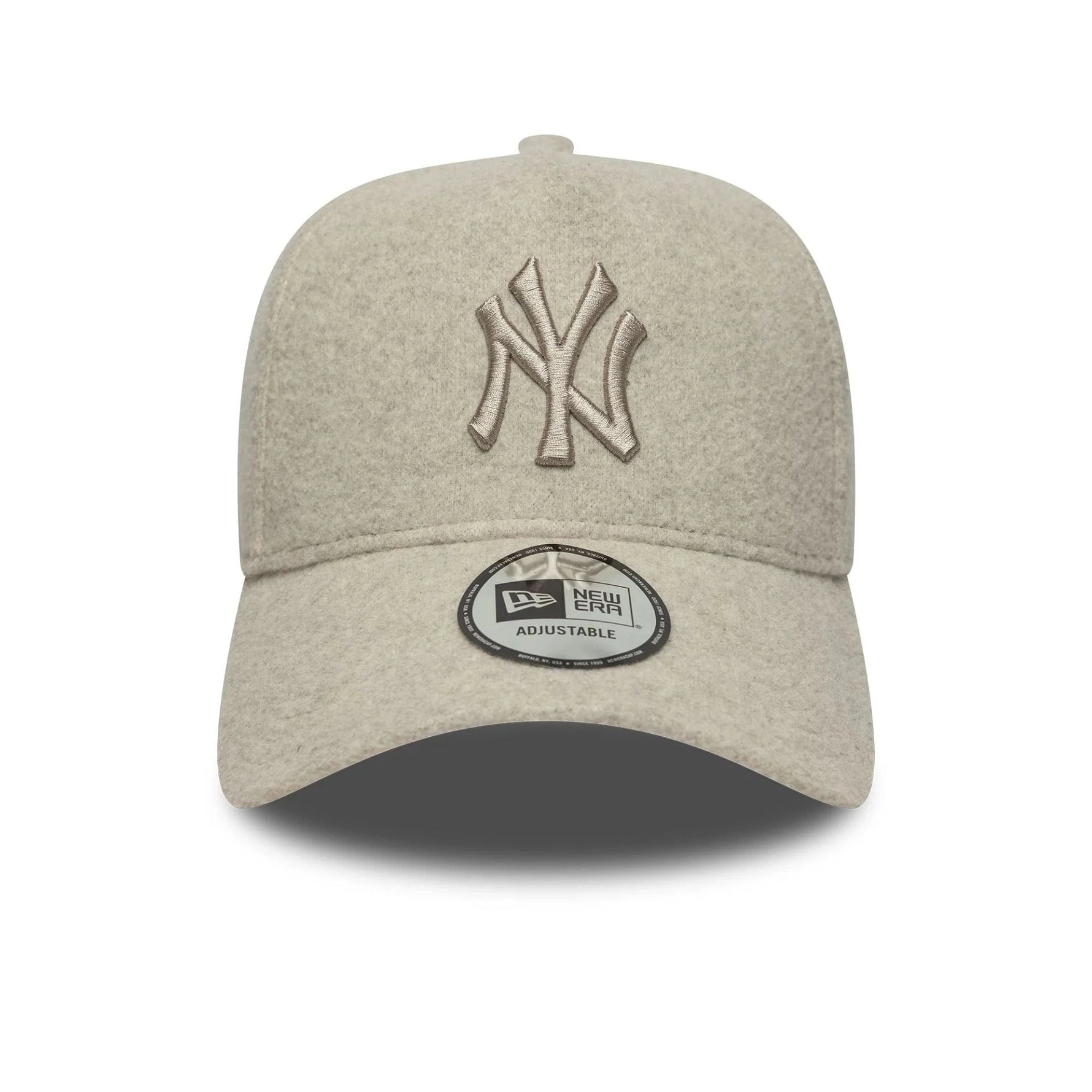 New Era New York Yankees MLB Melton Wool Cream 9FORTY E-Frame baseball sapka