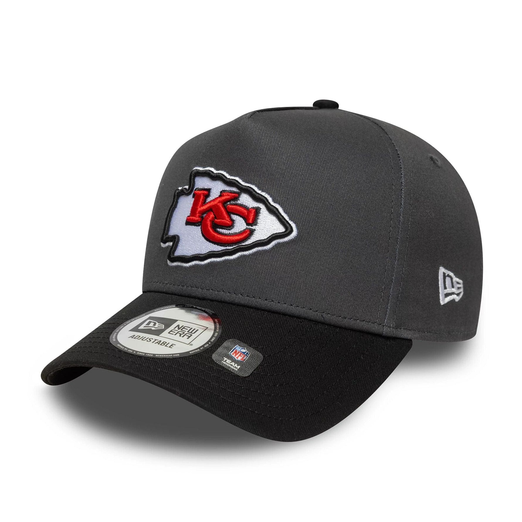 Kansas City Chiefs NFL Charcoal 9FORTY E-Frame baseball sapka