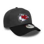 Kansas City Chiefs NFL Charcoal 9FORTY E-Frame baseball sapka
