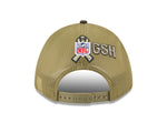 New Orleans Saints 2025 Salute to Service 9FORTY M-Crown A-Frame Trucker - baseball sapka