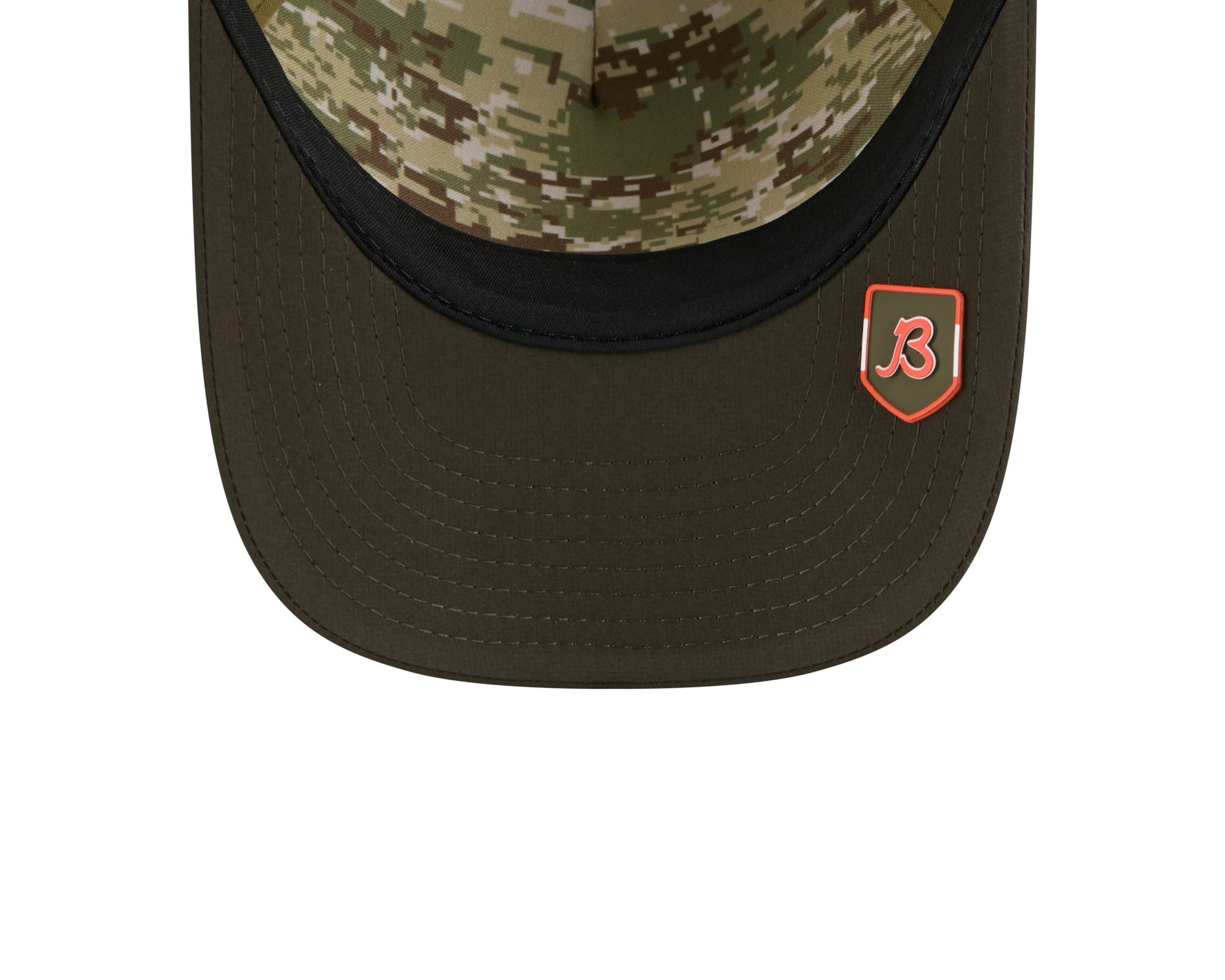 New Era Men's Green Chicago Bears B 2025 Salute to Service 9FORTY A-Frame M-Crown - baseball sapka