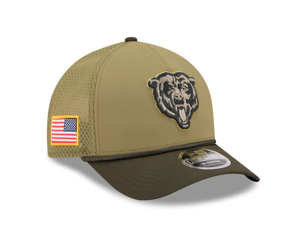 Chicago Bears 2025 Salute to Service 9FORTY A-Frame M-Crown - baseball sapka