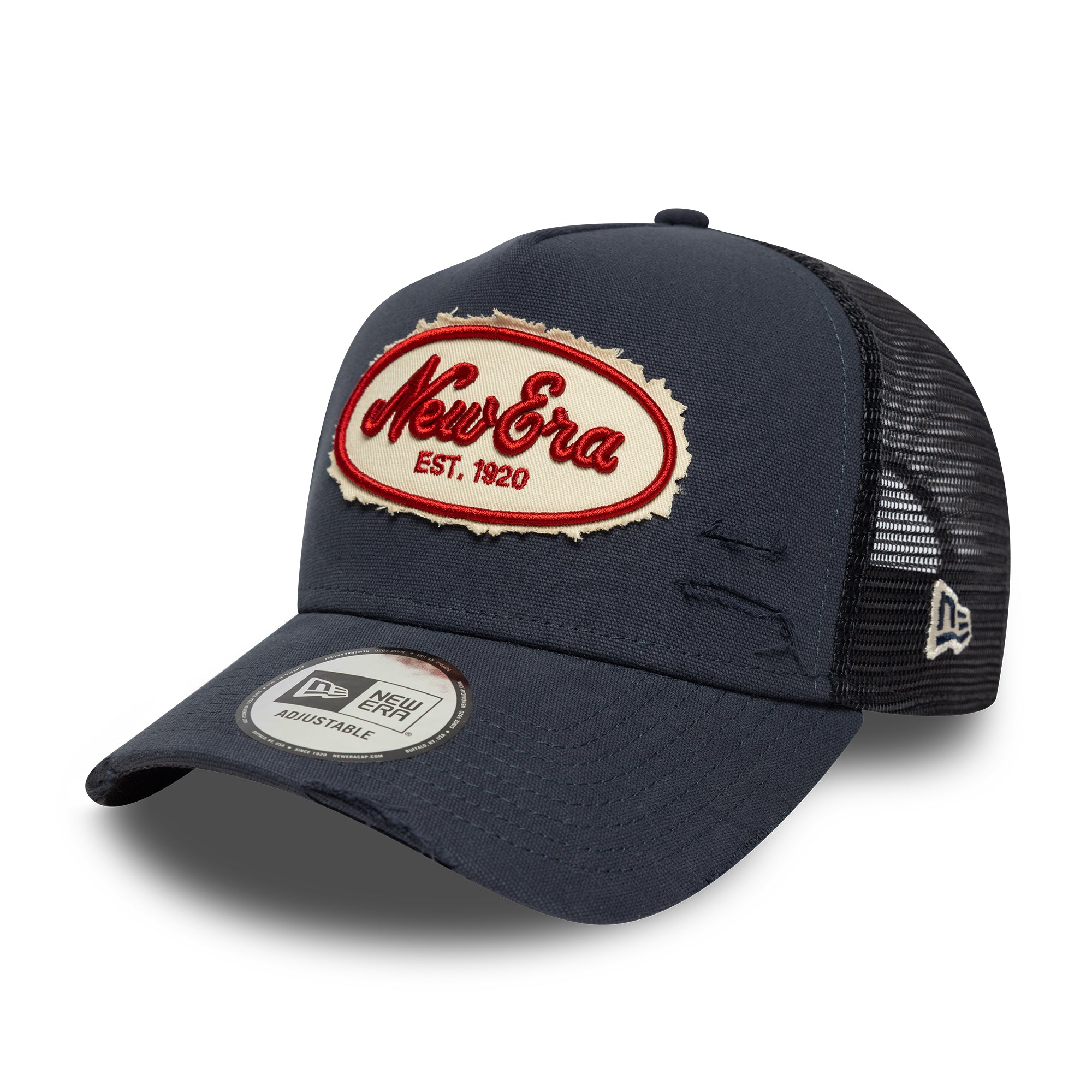 New Era Oval Canvas Distress 9FORTY baseball sapka