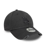 New Era LA Dodgers MLB Washed Distressed Charcoal 9FORTY baseball sapka