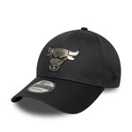 New Era Chicago Bulls NBA Metallic Charcoal 9FORTY baseball sapka