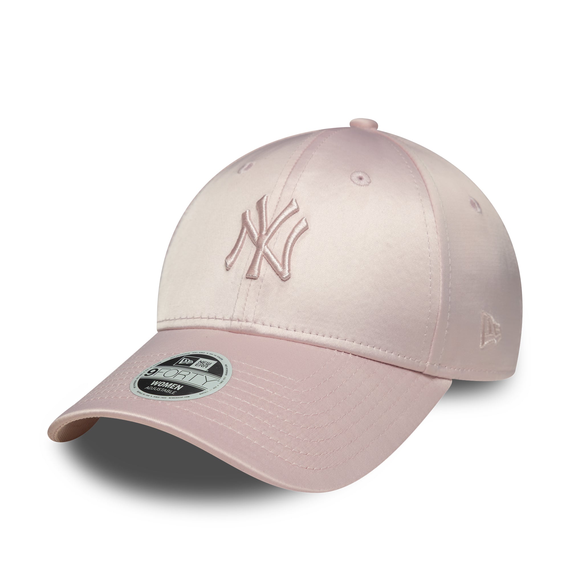 New Era New York Yankees Womens MLB Satin Pastel Pink 9FORTY baseball sapka