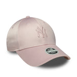 New Era New York Yankees Womens MLB Satin Pastel Pink 9FORTY baseball sapka