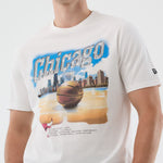 New Era Chicago Bulls NBA Beach Graphic White póló