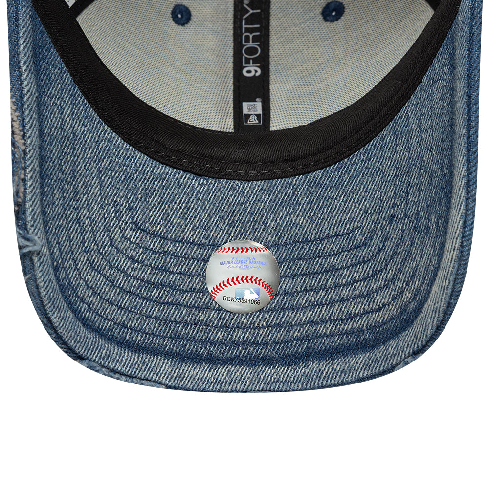 New Era Los Angeles Dodgers MLB Acid Wash Denim 9FORTY baseball sapka