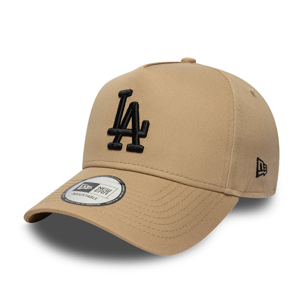 New Era LA Dodgers MLB League Essential Light Beige 9FORTY E-Frame baseball sapka