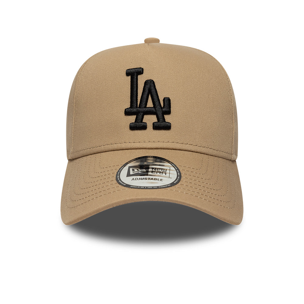 New Era LA Dodgers MLB League Essential Light Beige 9FORTY E-Frame baseball sapka