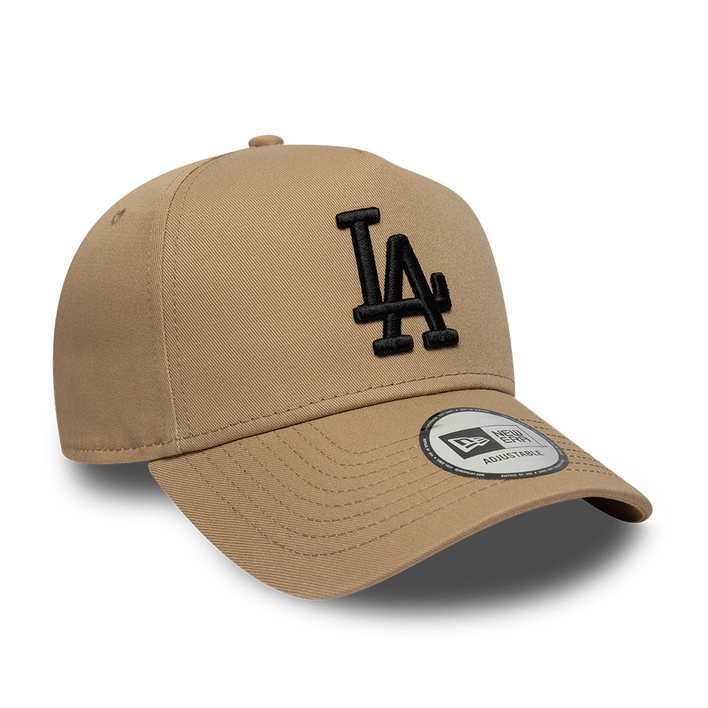 New Era LA Dodgers MLB League Essential Light Beige 9FORTY E-Frame baseball sapka