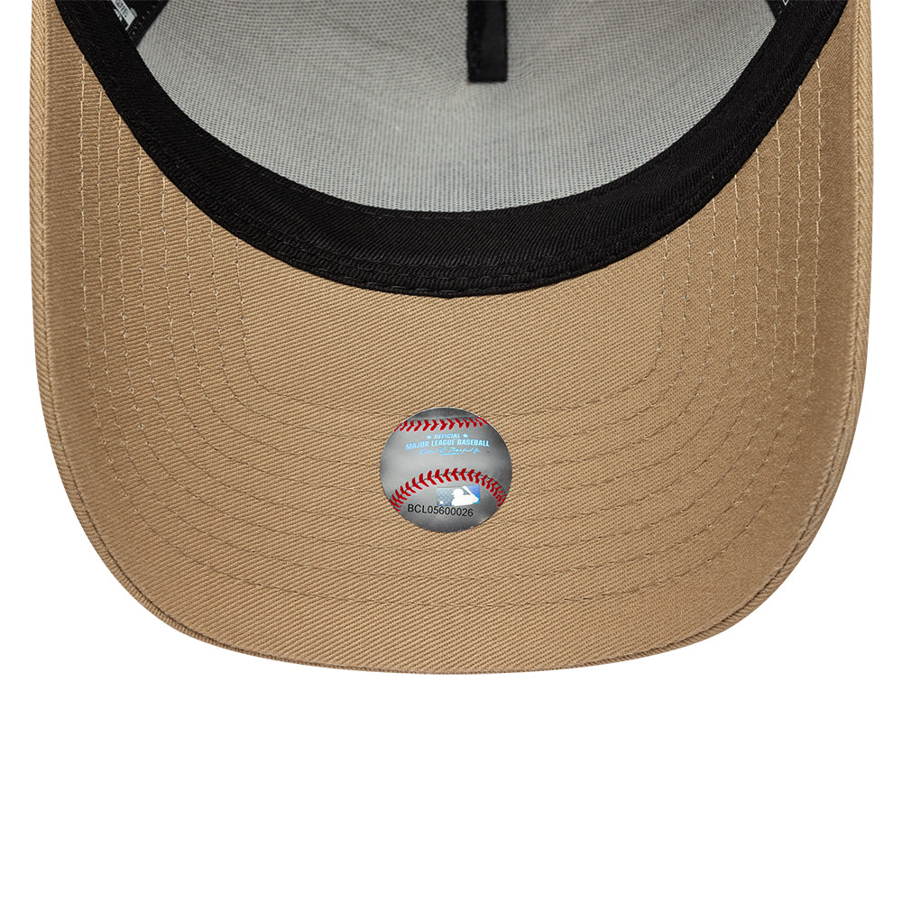 New Era LA Dodgers MLB League Essential Light Beige 9FORTY E-Frame baseball sapka