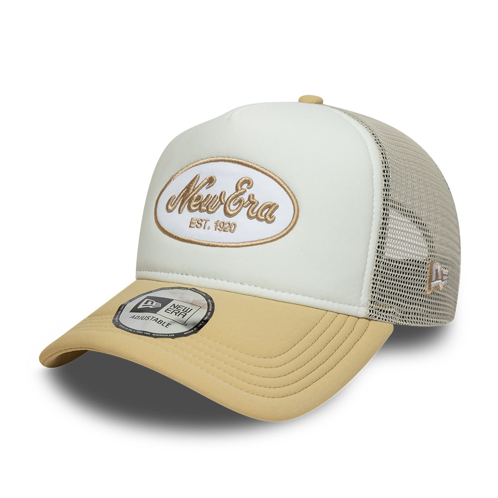 New Era Oval Foam Patch Trucker sapka