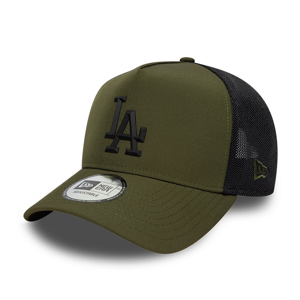 New Era LA Dodgers MLB Sport Dark Green 9FORTY E-Frame Trucker sapka