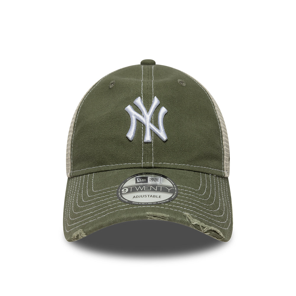 New Era New York Yankees 9TWENTY MLB Cotton Canvas Trucker sapka