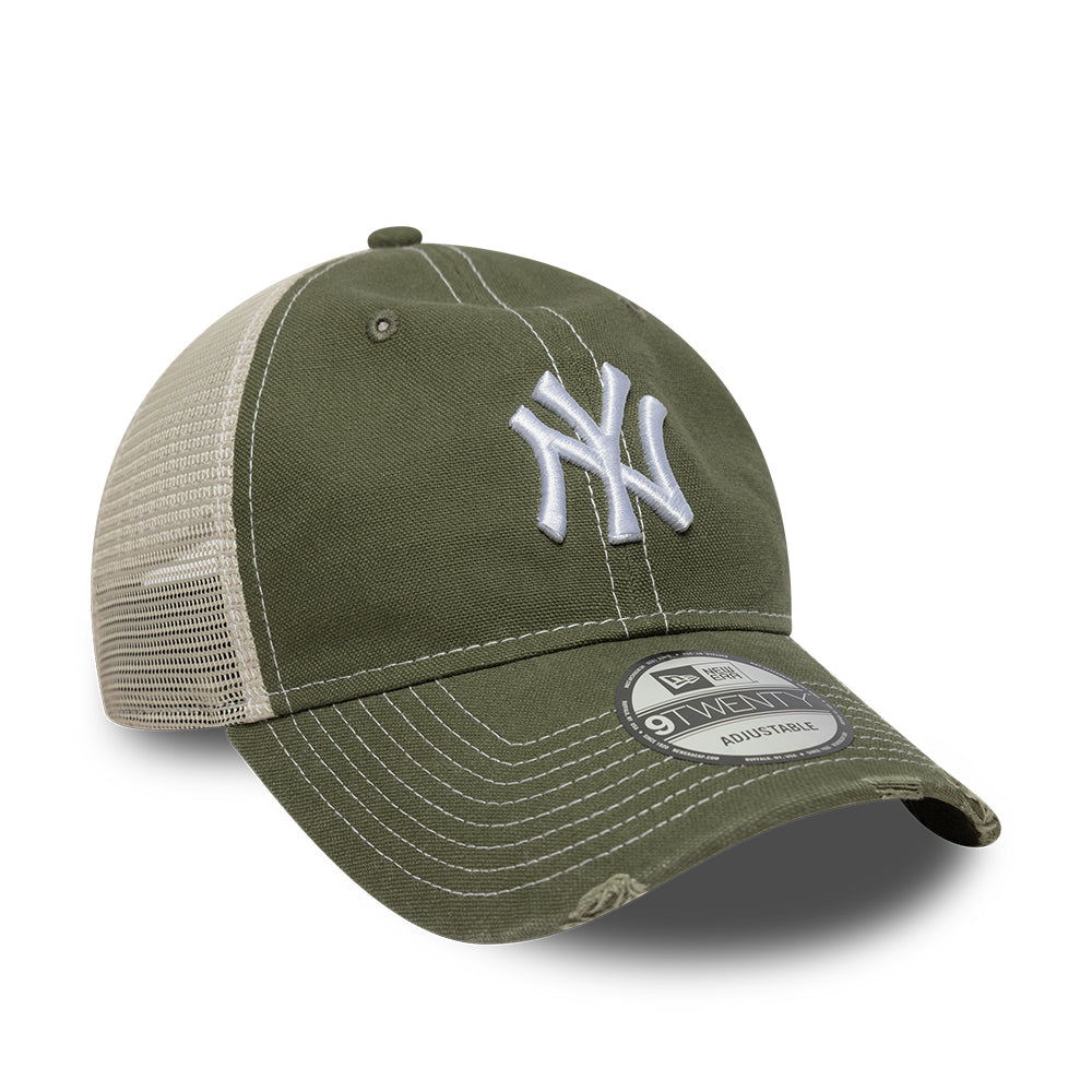 New Era New York Yankees 9TWENTY MLB Cotton Canvas Trucker sapka