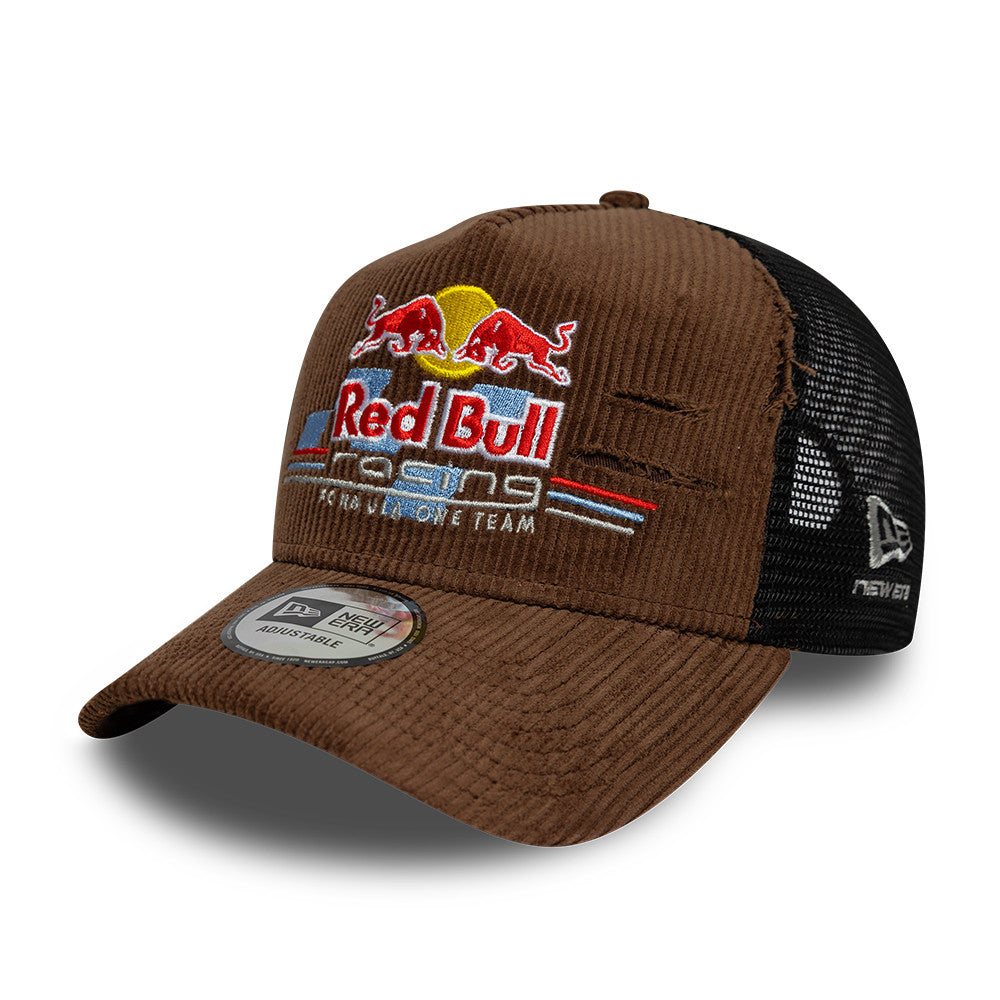 New Era Red Bull Racing Distressed Cord 9FORTY baseball sapka