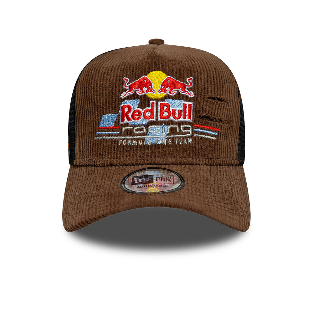 New Era Red Bull Racing Distressed Cord 9FORTY baseball sapka