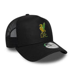 New Era Liverpool FC Iridescent Black 9FORTY A-Frame Trucker sapka