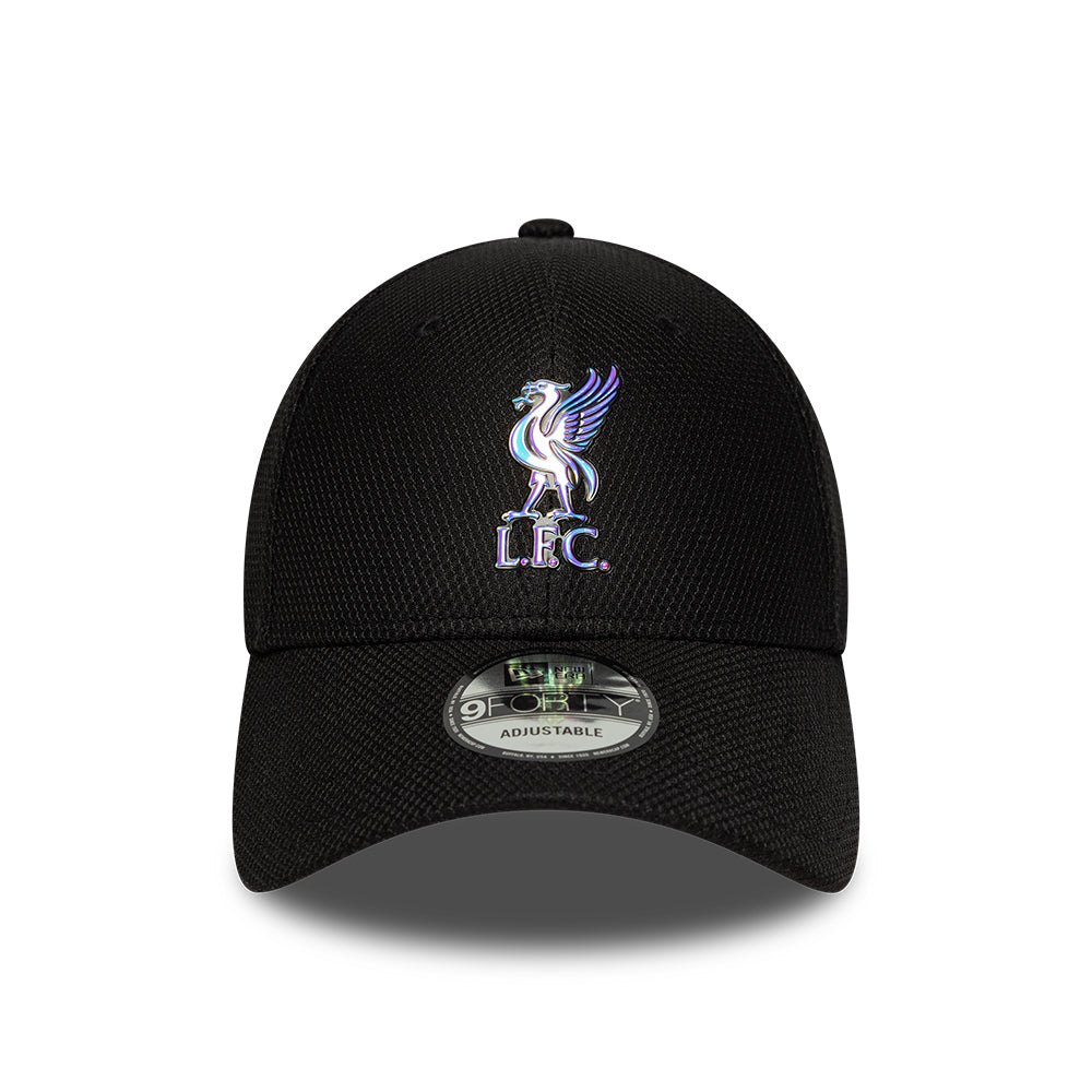 New Era Liverpool FC Iridescent Black 9FORTY A-Frame baseball sapka