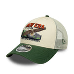 New Era Graphic Cream 9FORTY M-Crown A-Frame Trucker sapka