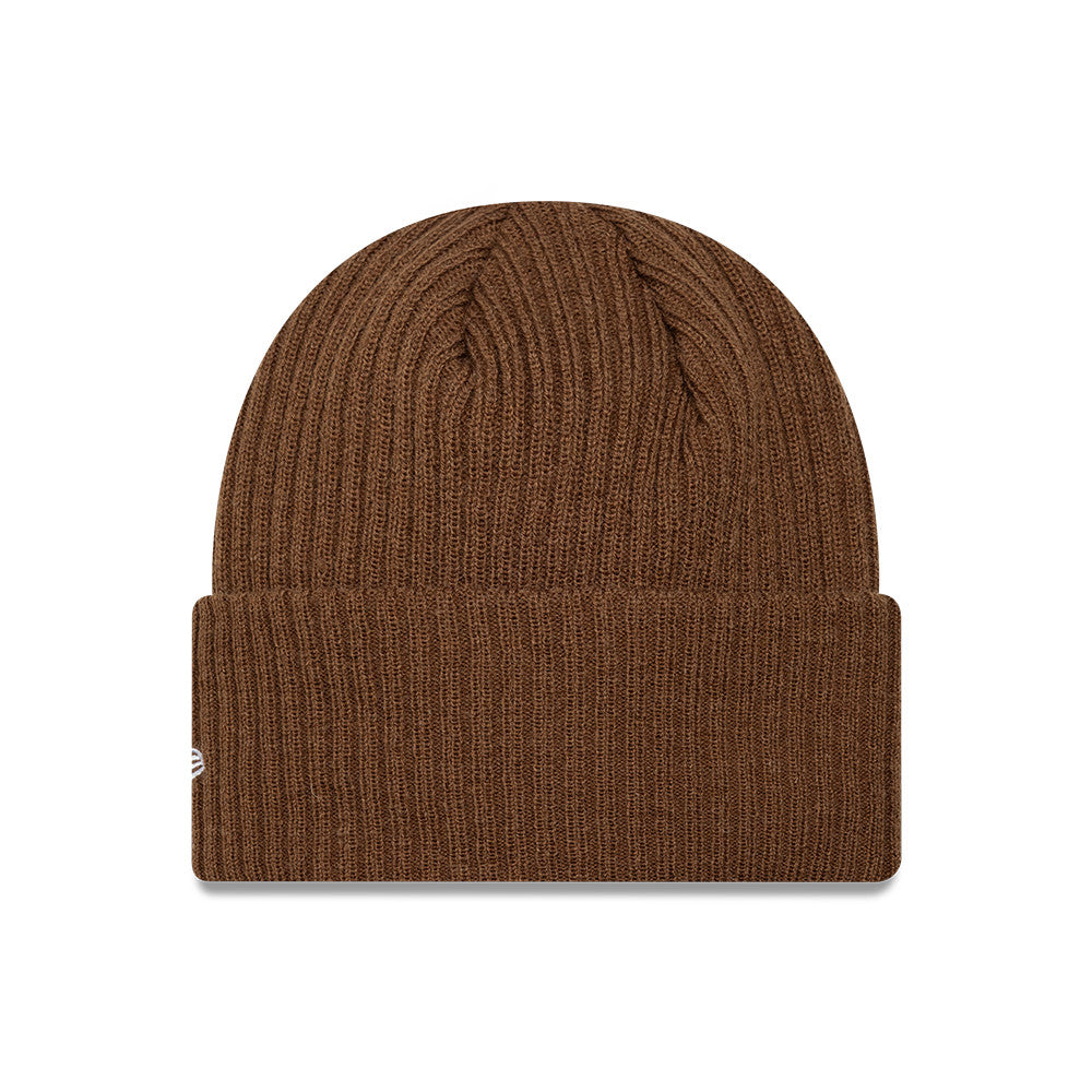 New Era LA Dodgers MLB Wide Brown Cuff Knit Beanie kötött sapka