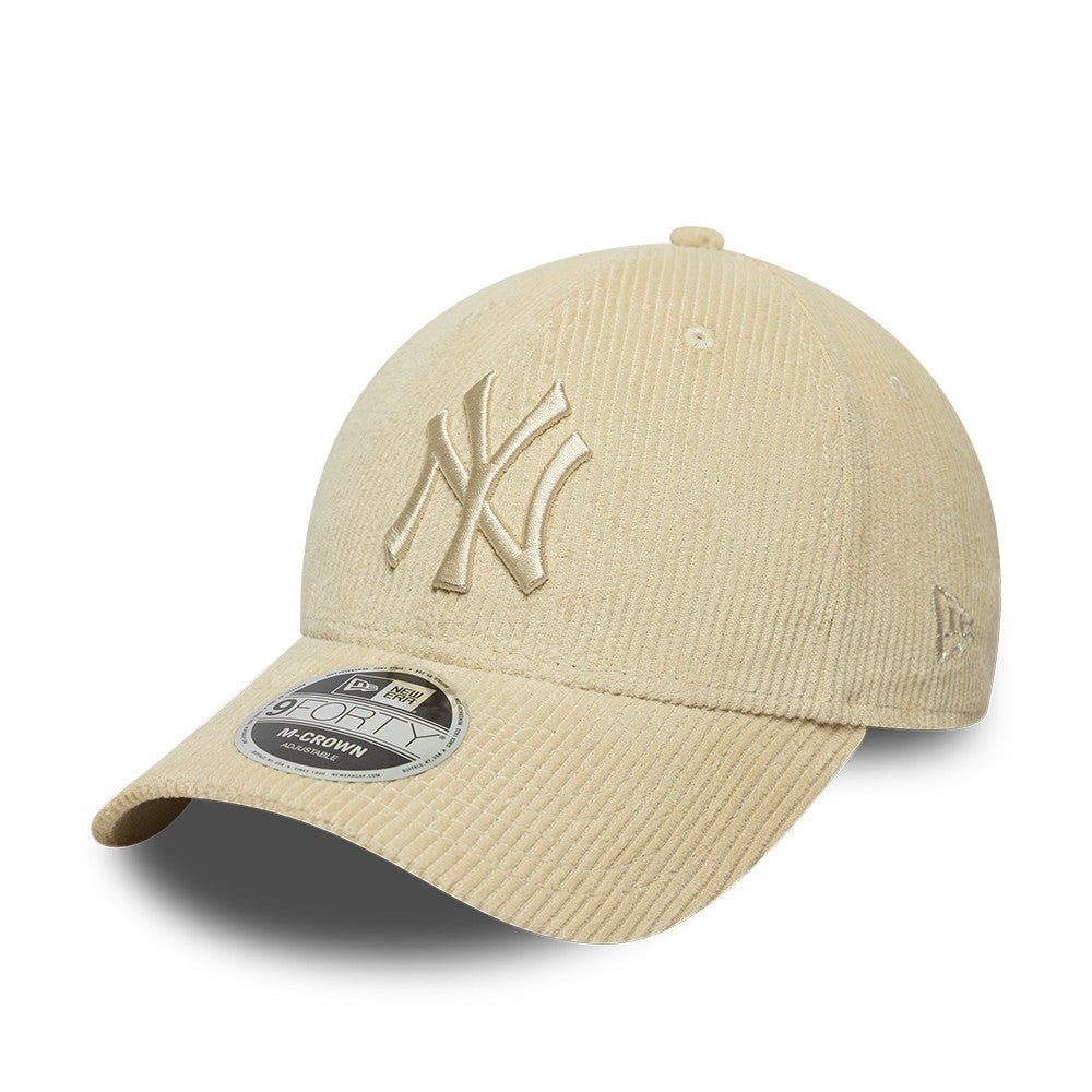 New Era New York Yankees MLB Cord Cream 9FORTY M-Crown baseball sapka