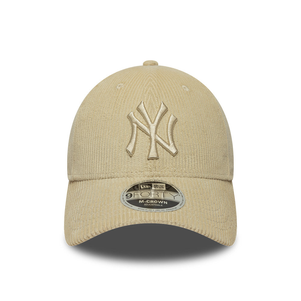 New Era New York Yankees MLB Cord Cream 9FORTY M-Crown baseball sapka