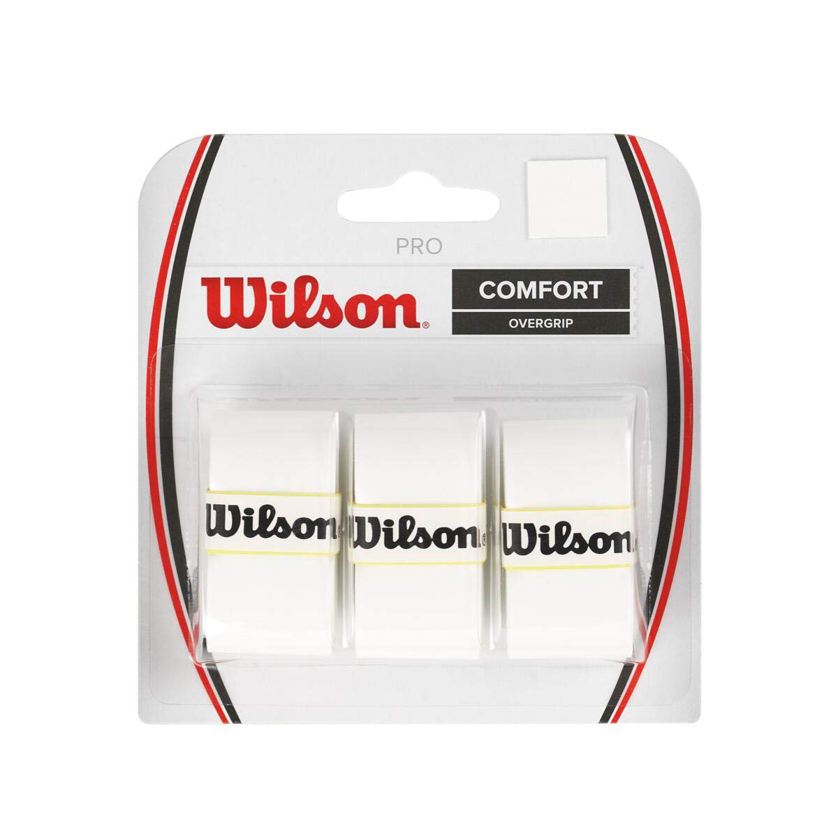 Wilson Wraps Wilson Pro Tennis Overgrip 3 pcs white Ütőfelszerelés