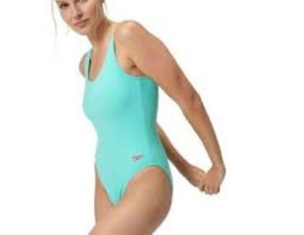 SPEEDO TEXTD BELTED DEEP U-BK 1PC AF